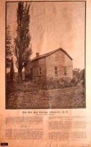 La casa della famiglia Fox a Hydesville, luogo d'origine della storia delle sorelle Fox